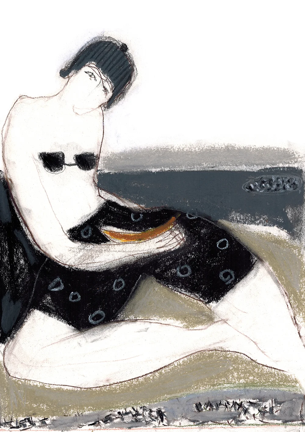 Iš serijos "Moterys"  nr.124, 26x19 cm.