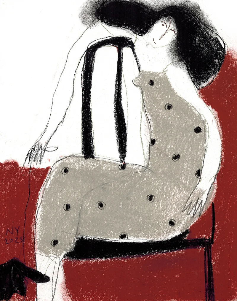 Iš serijos "Moterys"  nr.139, 26x19 cm.