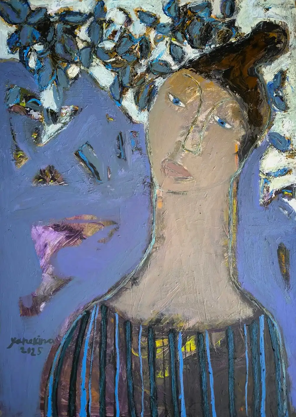 "Pavėsyje" 70x50 cm. al.dr 2025